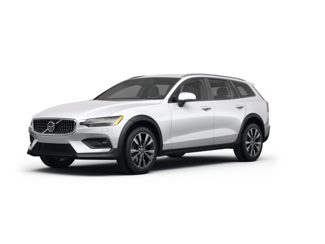 2022 Volvo V60 Cross Country T5, front three-quarter view, paint 1 of 8