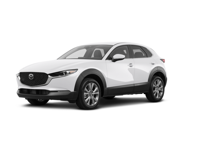 2021 Mazda CX-30 2.5 S, front three-quarter view, paint 1 of 7