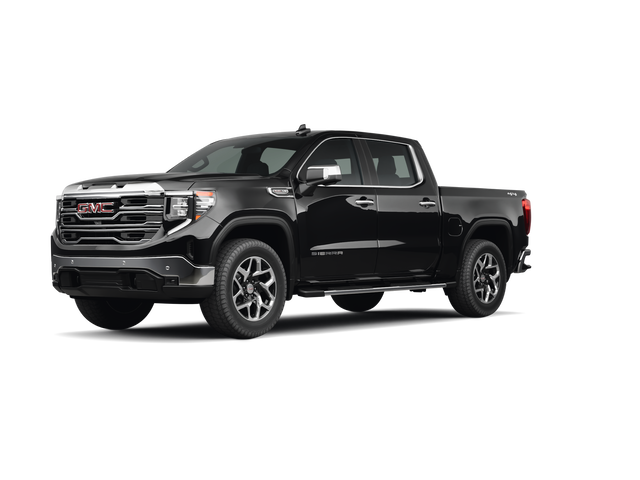 2026 GMC Sierra 1500 SLT, front three-quarter view, paint 1 of 6