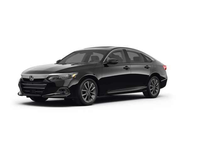 2021 Honda Accord EX-L, front three-quarter view, paint 1 of 7