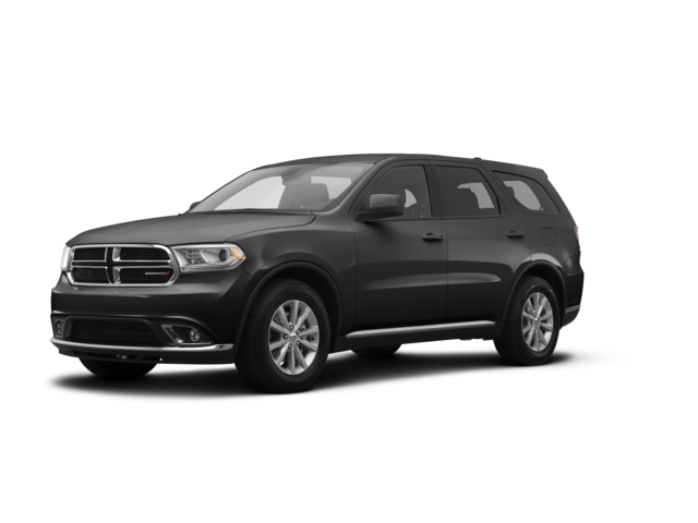 2014 Dodge Durango SXT, front three-quarter view, paint 1 of 8