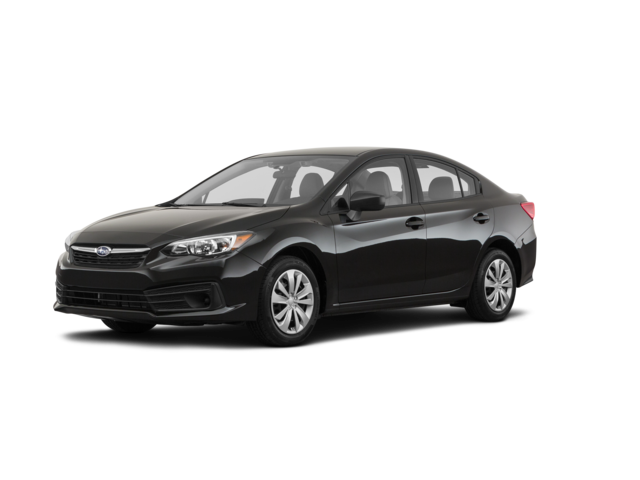 2022 Subaru Impreza Base, front three-quarter view, paint 1 of 8