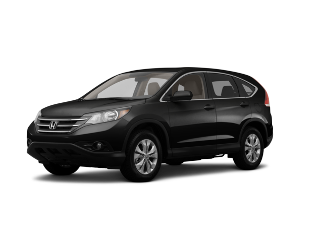 2014 Honda CR-V EX, front three-quarter view, paint 1 of 8