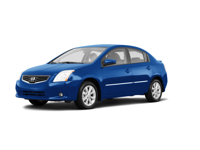 2011 Nissan Sentra 2.0 SL, front three-quarter view, paint 1 of 8