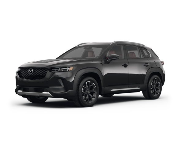2024 Mazda CX-50 2.5 Turbo Meridian Edition, front three-quarter view, paint 1 of 7
