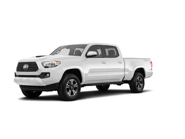 2018 Toyota Tacoma TRD Sport, front three-quarter view, paint 1 of 8
