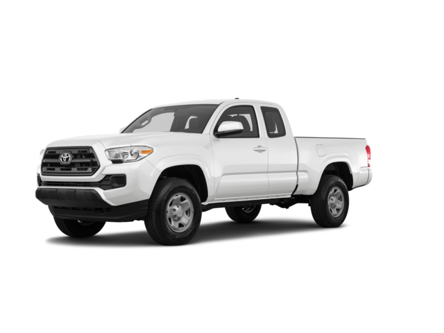 2018 Toyota Tacoma SR, front three-quarter view, paint 1 of 8