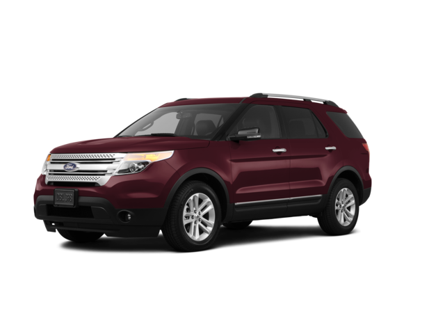 2011 Ford Explorer Base, front three-quarter view, paint 1 of 8