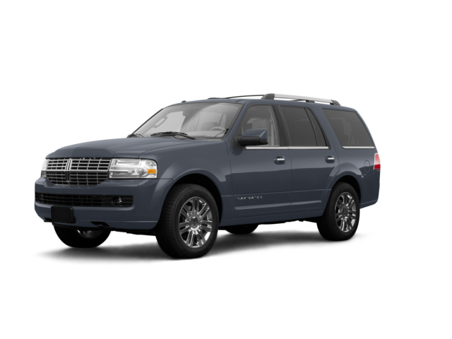 2008 Lincoln Navigator Base, front three-quarter view, paint 1 of 8