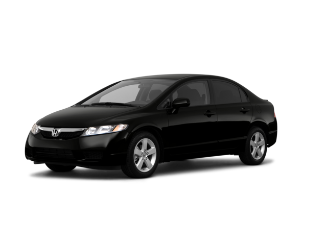 2010 Honda Civic LX-S, front three-quarter view, paint 1 of 8