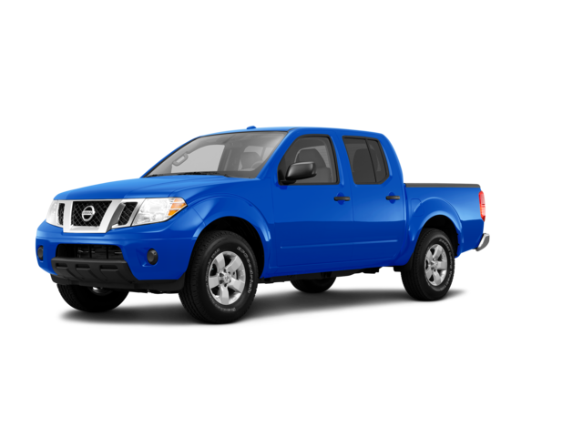 2013 Nissan Frontier SV, front three-quarter view, paint 1 of 8