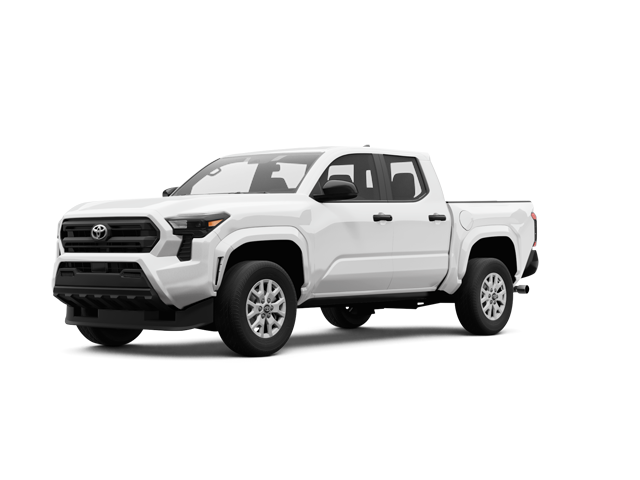 2024 Toyota Tacoma SR, front three-quarter view, paint 1 of 5