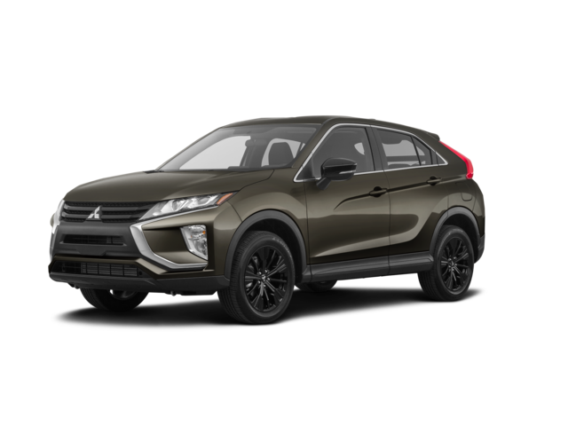 2018 Mitsubishi Eclipse Cross LE, front three-quarter view, paint 1 of 8