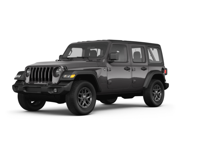 2024 Jeep Wrangler Sport S, front three-quarter view, paint 1 of 8