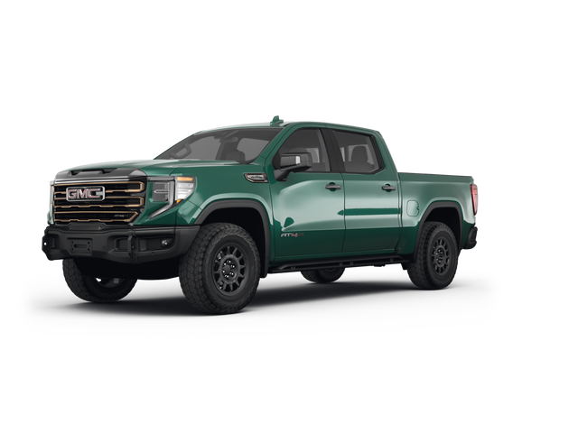 2024 GMC Sierra 1500 AT4X, front three-quarter view, paint 1 of 8
