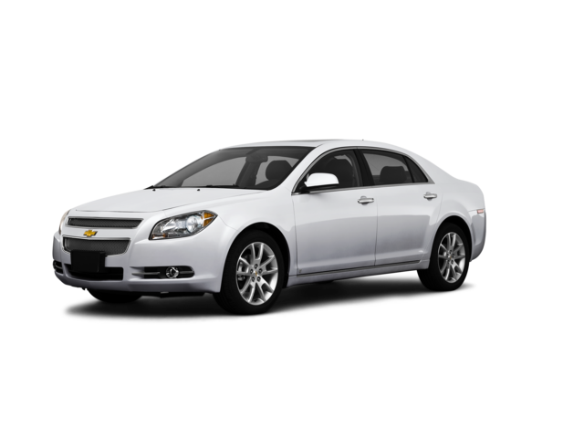 2010 Chevrolet Malibu LTZ, front three-quarter view, paint 1 of 8