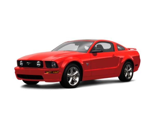 2009 Ford Mustang GT Premium, front three-quarter view, paint 1 of 8