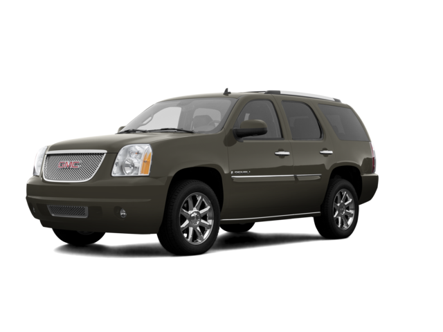 2007 GMC Yukon Denali, front three-quarter view, paint 1 of 8