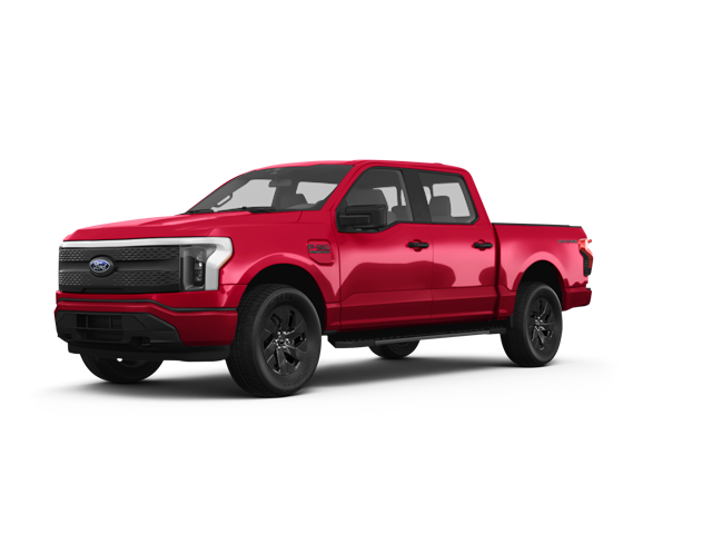 2024 Ford F-150 Lightning XLT, front three-quarter view, paint 1 of 7