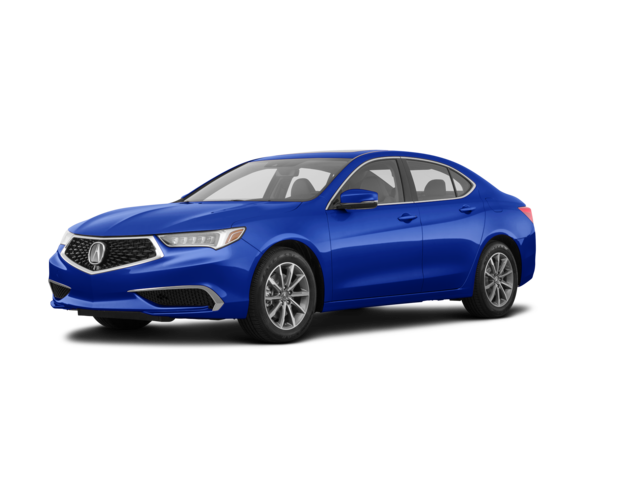 2018 Acura TLX Base, front three-quarter view, paint 1 of 8