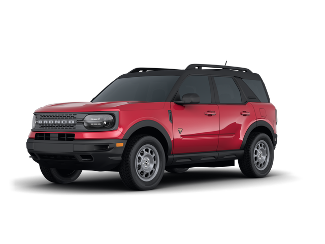 2021 Ford Bronco Sport Badlands, front three-quarter view, paint 1 of 8