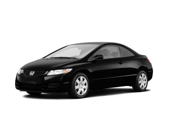 2011 Honda Civic LX, front three-quarter view, paint 1 of 8