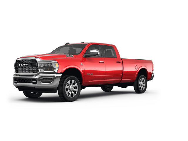 2021 Ram 3500 Limited, front three-quarter view, paint 1 of 8