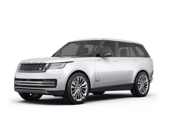 2022 Land Rover Range Rover P400 SE, front three-quarter view, paint 1 of 8