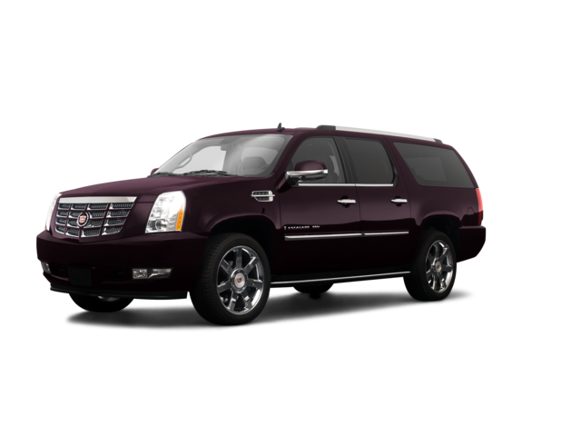 2009 Cadillac Escalade ESV Base, front three-quarter view, paint 1 of 8