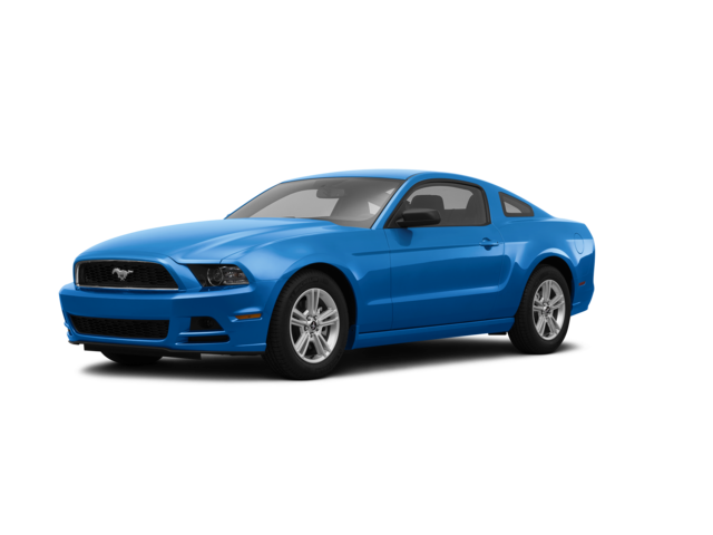 2014 Ford Mustang V6, front three-quarter view, paint 1 of 8