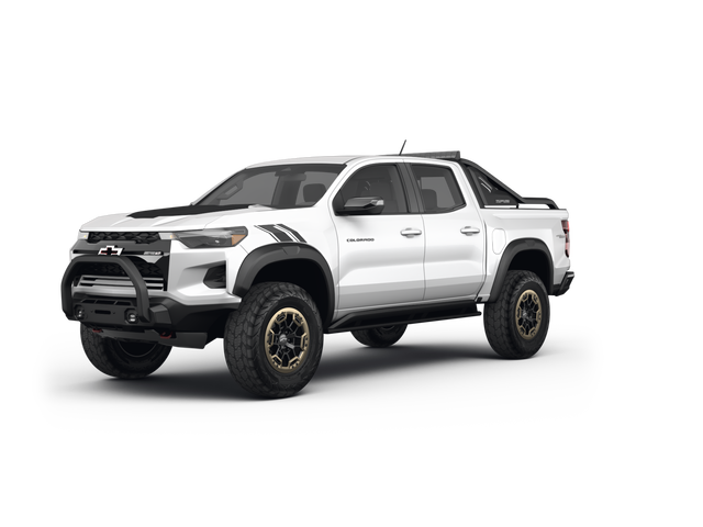 2023 Chevrolet Colorado LT, front three-quarter view, paint 1 of 8