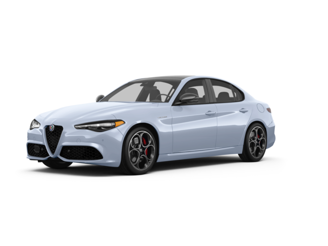 2024 Alfa Romeo Giulia Ti, front three-quarter view, paint 1 of 8