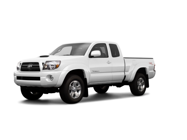 2009 Toyota Tacoma PreRunner V6, front three-quarter view, paint 1 of 8