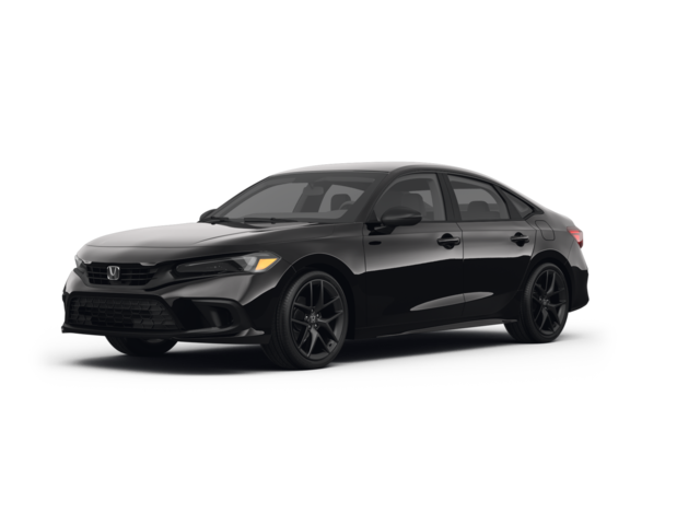 2024 Honda Civic Sport, front three-quarter view, paint 1 of 8