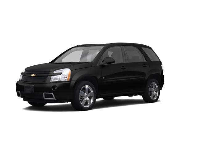 2008 Chevrolet Equinox LS, front three-quarter view, paint 1 of 7
