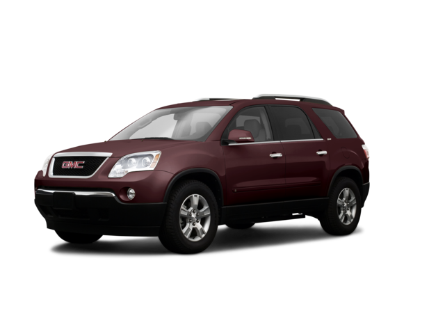 2009 GMC Acadia SLT-2, front three-quarter view, paint 1 of 8