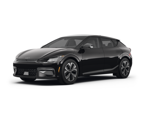 2023 Kia EV6 GT-Line, front three-quarter view, paint 1 of 8