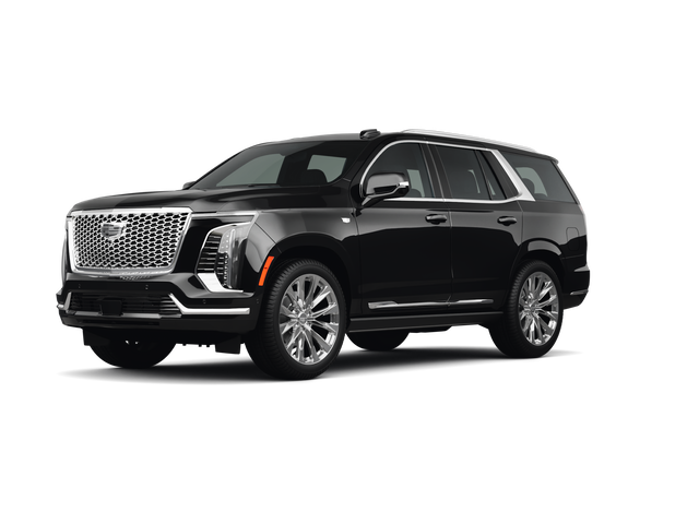 2026 Cadillac Escalade Platinum Luxury, front three-quarter view, paint 1 of 6