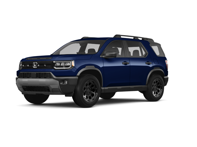 2026 Honda Passport RTL Towing, front three-quarter view, paint 1 of 8