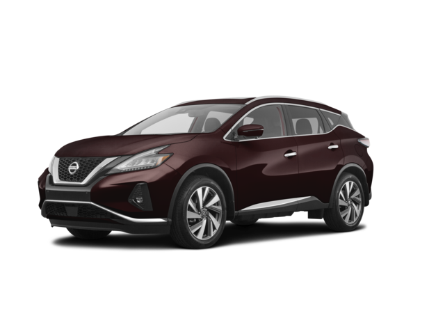 2021 Nissan Murano SV, front three-quarter view, paint 1 of 8