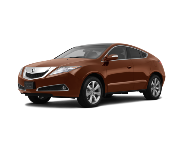 2011 Acura ZDX Base, front three-quarter view, paint 1 of 8