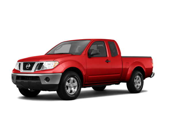 2011 Nissan Frontier S, front three-quarter view, paint 1 of 7