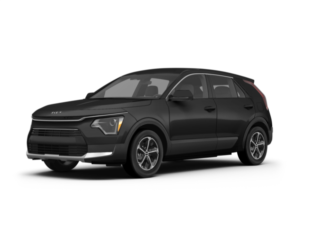 2025 Kia Niro LX, front three-quarter view, paint 1 of 5