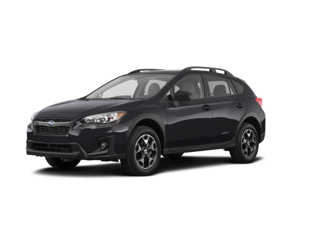 2019 Subaru Crosstrek 2.0i Limited, front three-quarter view, paint 1 of 8