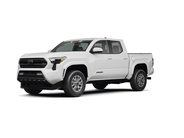 2025 Toyota Tacoma SR5, front three-quarter view, paint 1 of 8