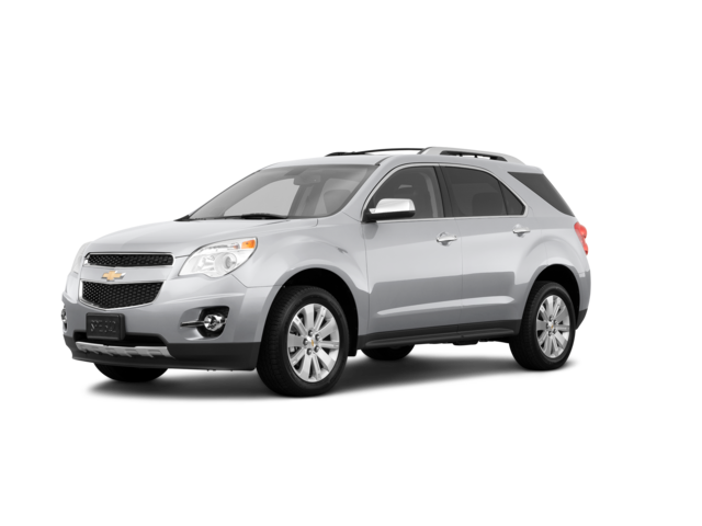 2011 Chevrolet Equinox LTZ, front three-quarter view, paint 1 of 8
