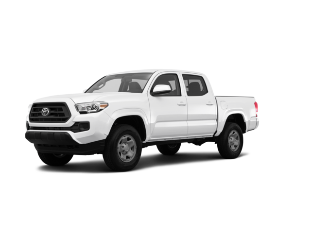 2020 Toyota Tacoma SR, front three-quarter view, paint 1 of 5