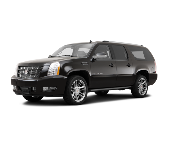 2014 Cadillac Escalade ESV Luxury, front three-quarter view, paint 1 of 7
