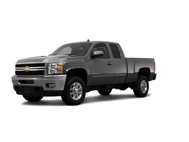 2012 Chevrolet Silverado 2500 HD LTZ, front three-quarter view, paint 1 of 8
