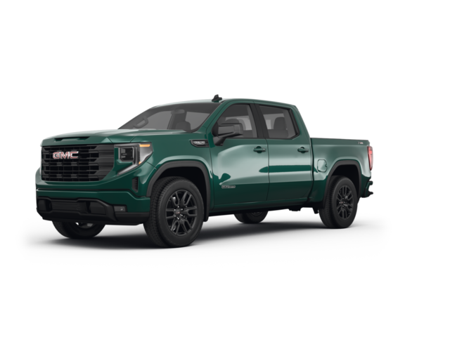 2022 GMC Sierra 1500 Elevation, front three-quarter view, paint 1 of 8